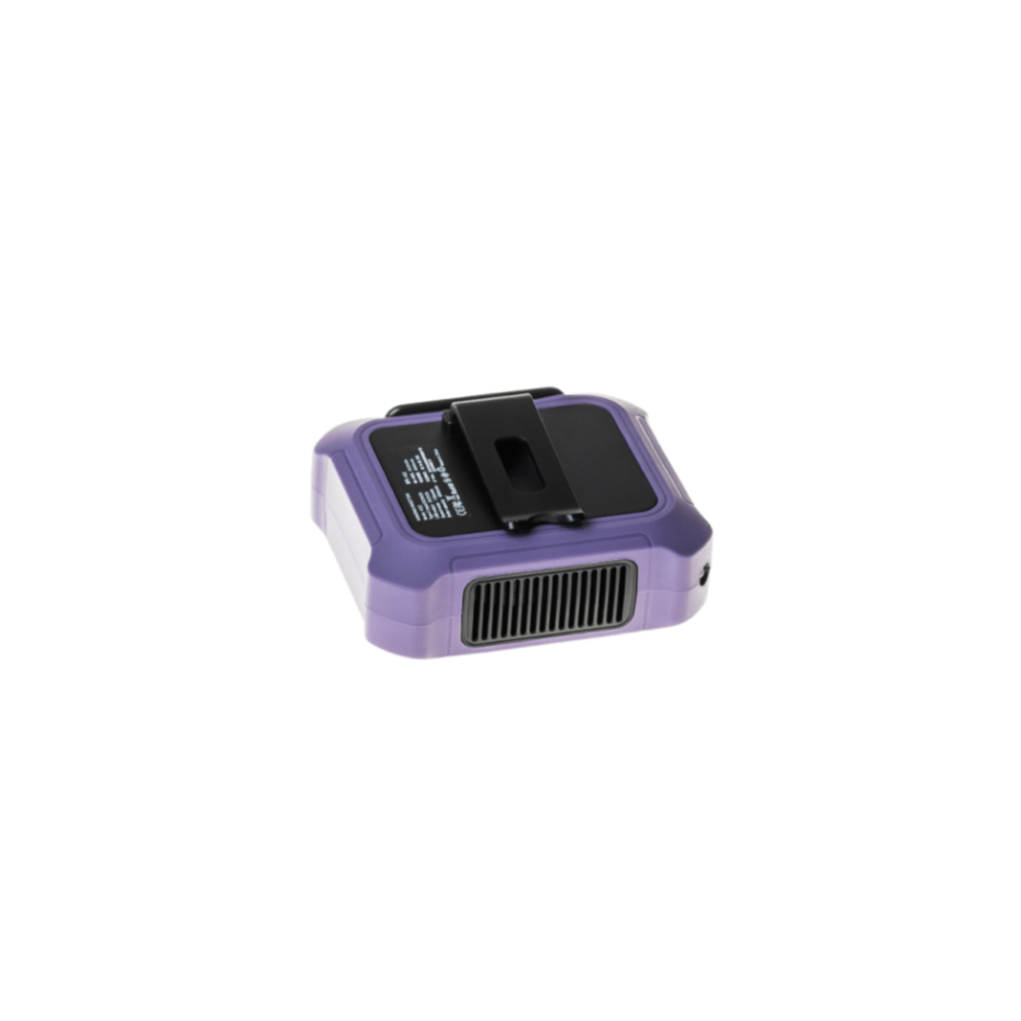 Bottom View of "The Camper Fan - Purple"